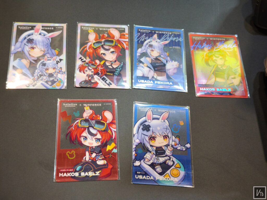 WirForce 2026 hololive 聯名 滿額特典。現場拍攝。