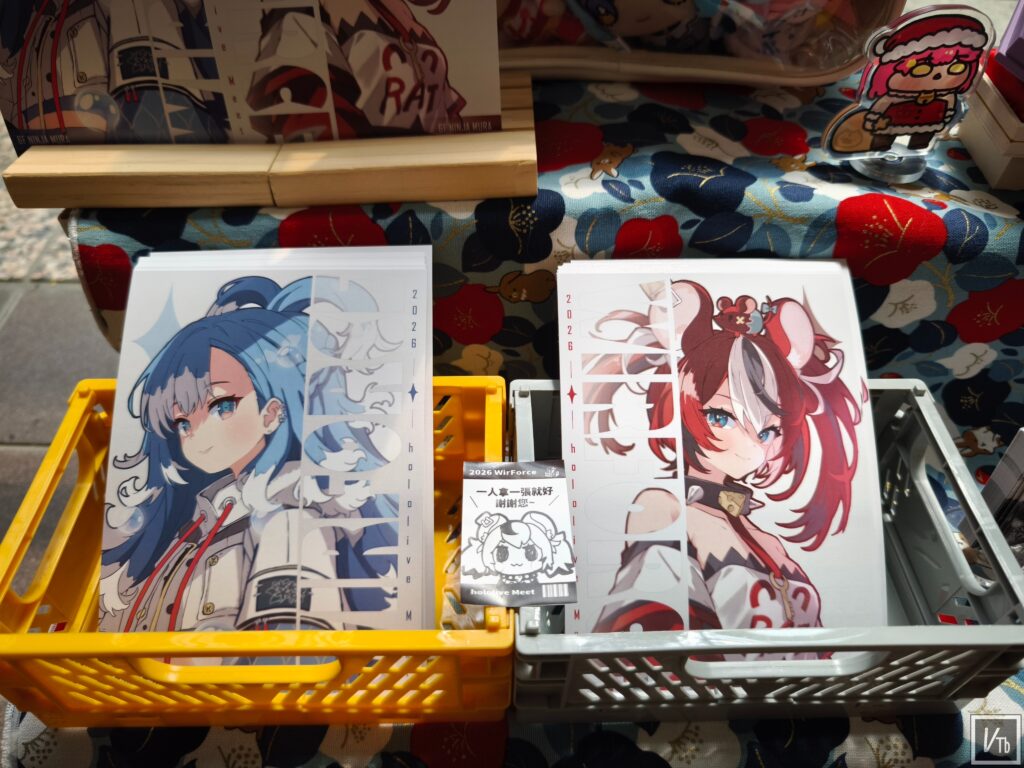 WirForce 2026 hololive Meet 繪師祭壇05。現場拍攝。