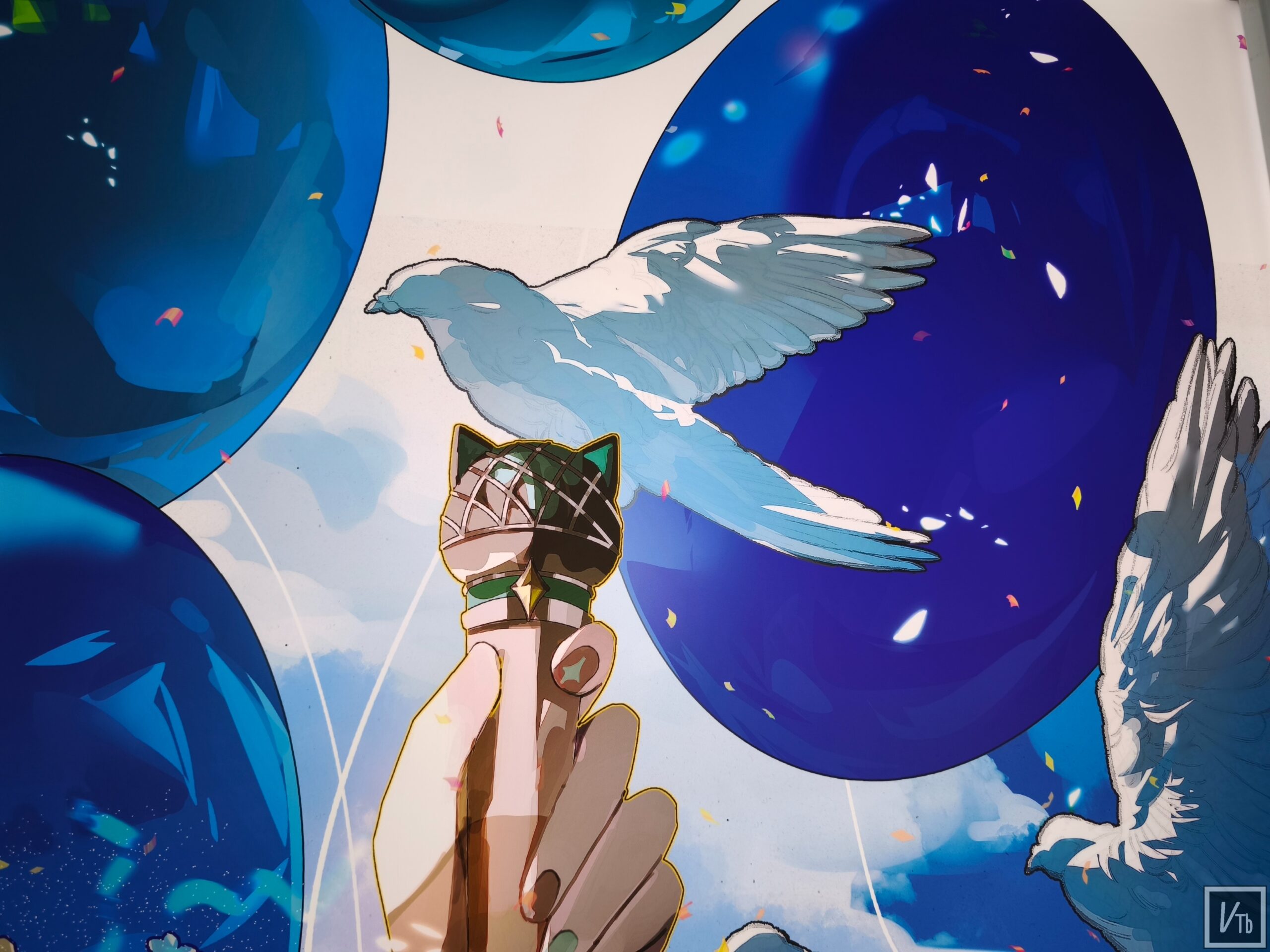 崎塔2026生日應援燈箱現場照片 3