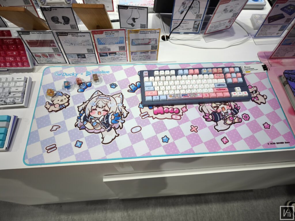 Ducky × FUWAMOCO聯名新品現場展示