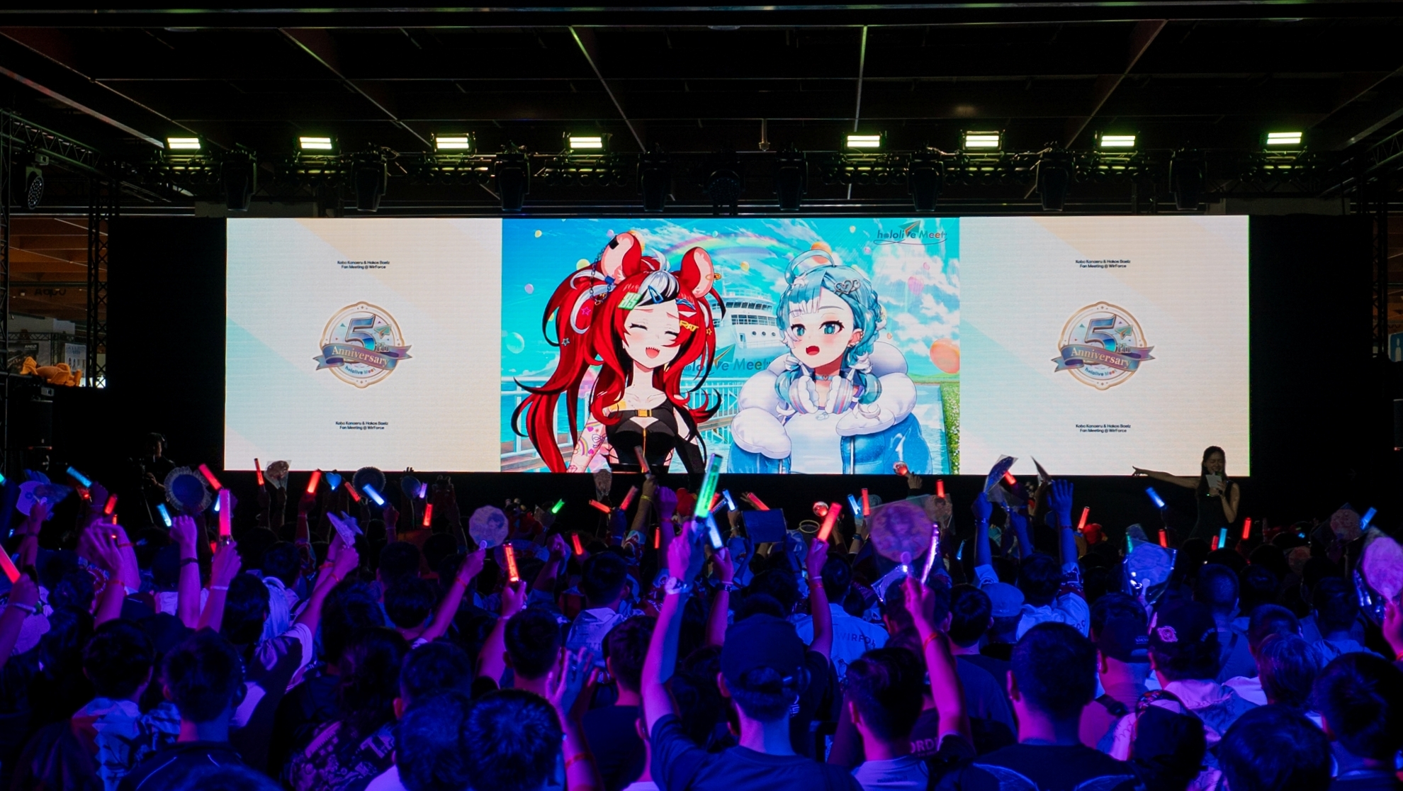 hololive production 旗下 Kobo Kanaeru、Hakos Baelz 首度攜手登上 WirForce 2026,帶來雙人見面會