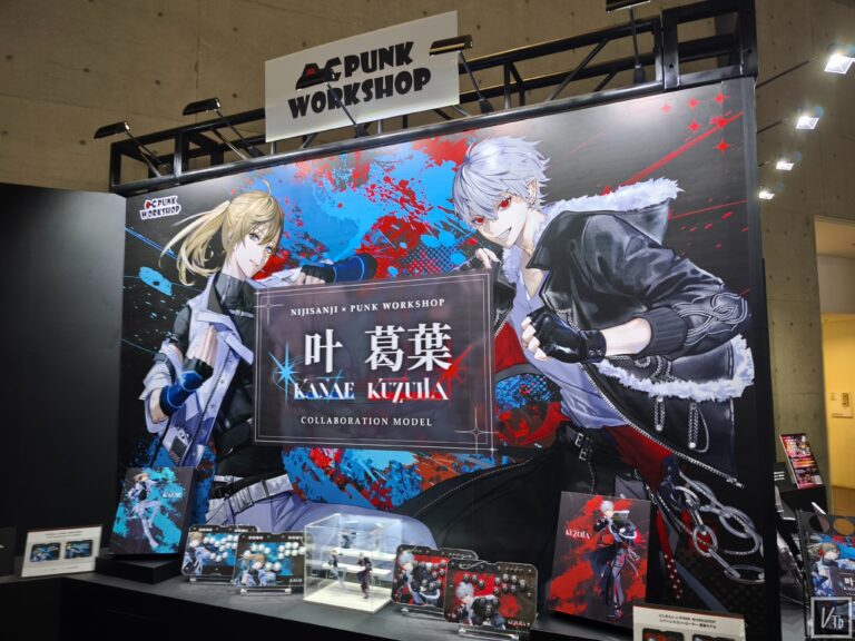 PUNK WORKSHOP與NIJISANJI叶、葛葉合作控制器現場展示